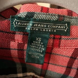 Ralph Lauren Flannel